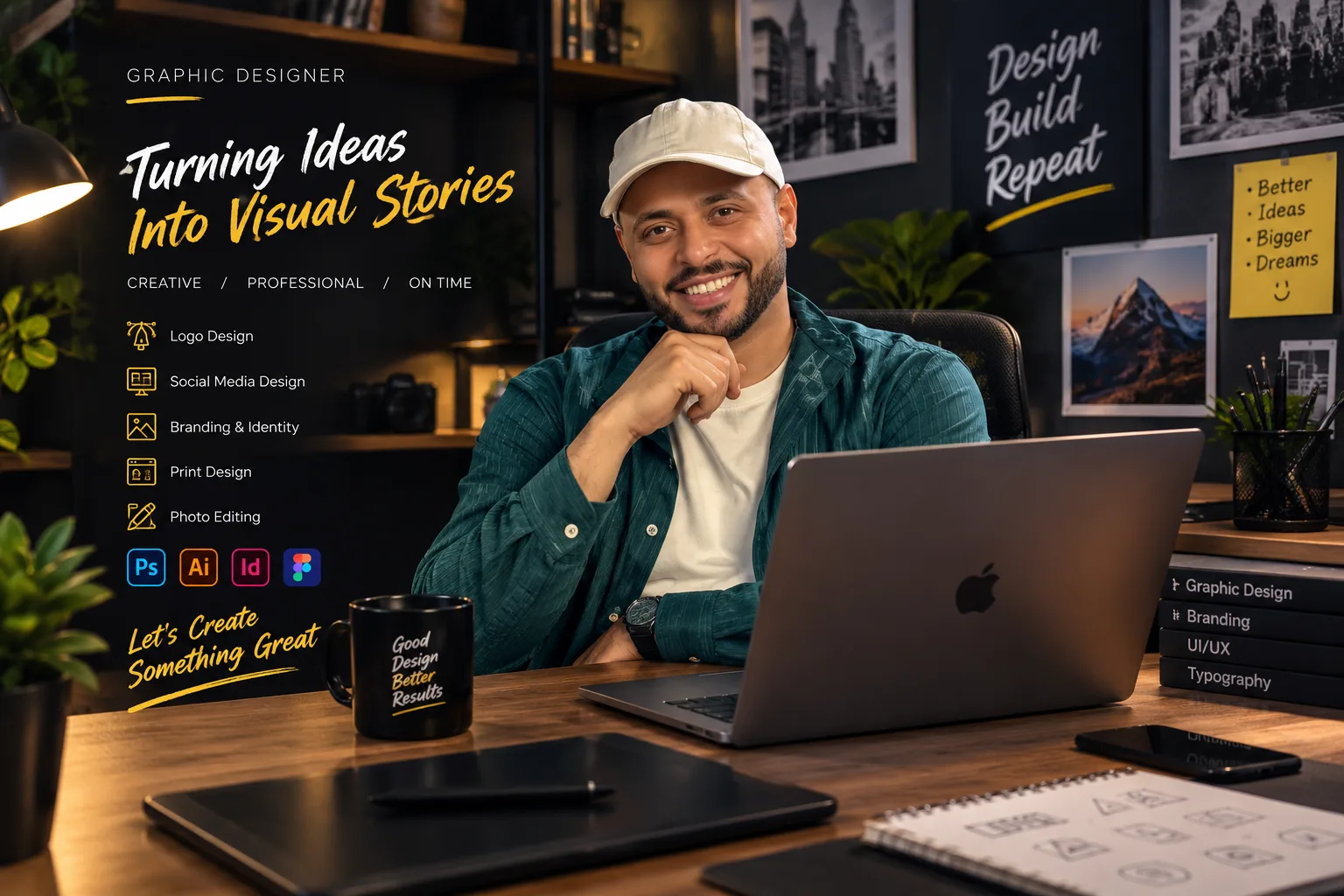 Mohamed Ashraf  Graphic Designer & Content Writer