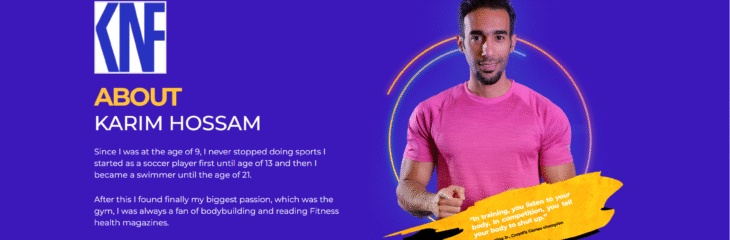 تصميم موقع تعريفي لأخصائي تغذية – KH NutriFit