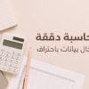 محاسبة ومدخلة بيانات محترفة