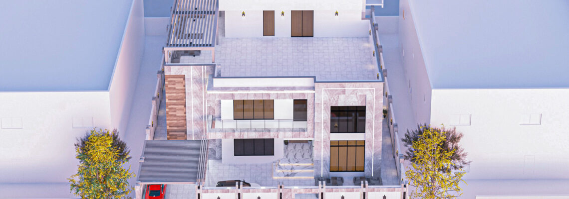 تصميم فيلا سكنية