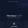 تصميم صفحة هبوط احترافية ومتجاوبة باستخدام HTML و CSS