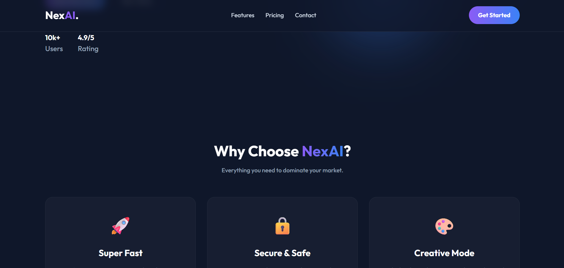 تصميم صفحة هبوط احترافية ومتجاوبة باستخدام HTML و CSS