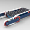 تصميم هندسي متكامل بواسطة برنامج solidworks