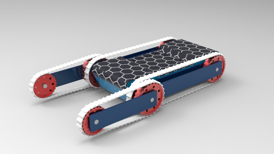 تصميم هندسي متكامل بواسطة برنامج solidworks