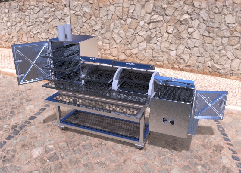 تصميم هندسي متكامل بواسطة برنامج solidworks