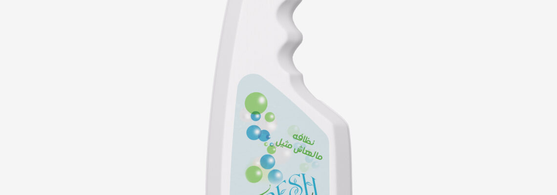 استيكر معلبات  -منتج تنظيف – فريش